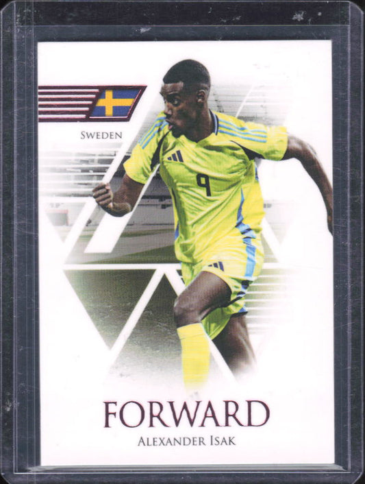 2024 Futera Unique #070 Alexander Isak 08/55 – framsida