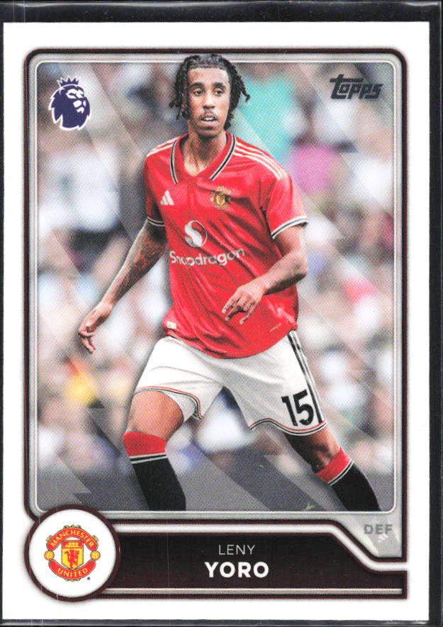 2026-27 Topps Premier League #190 Leny Yoro – framsida