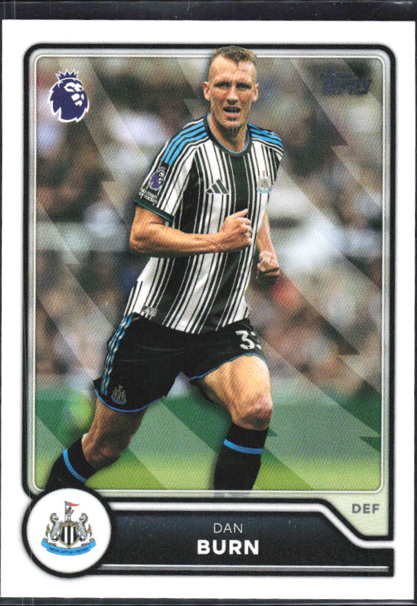 2026-27 Topps Premier League #207 Dan Burn – framsida
