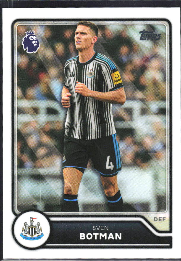 2026-27 Topps Premier League #203 Sven Botman – framsida