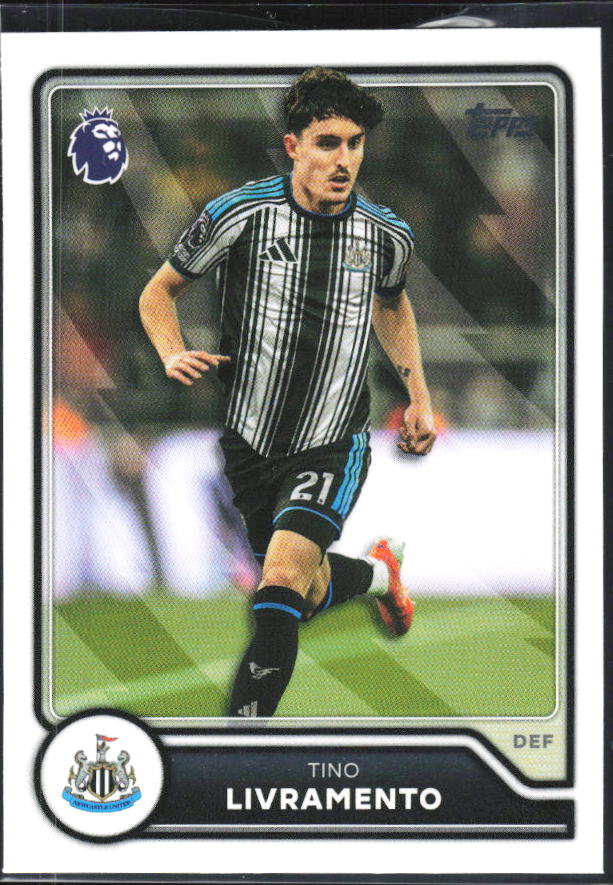 2026-27 Topps Premier League #205 Tino Livramento – framsida