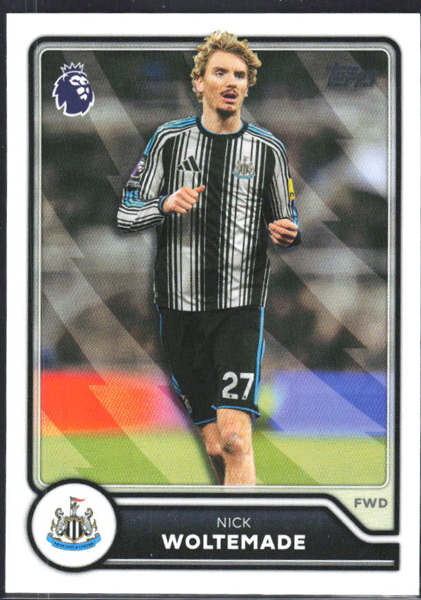 2026-27 Topps Premier League #215 Nick Woltemade – framsida