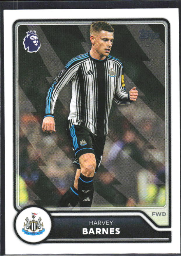 2026-27 Topps Premier League #213 Harvey Barnes – framsida