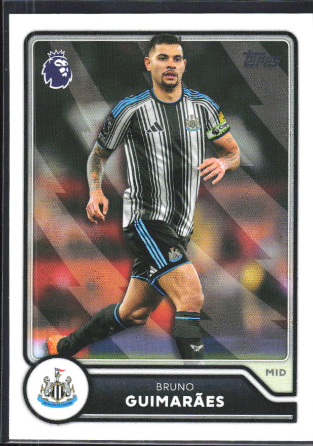 2026-27 Topps Premier League #211 Bruno Guimarães – framsida