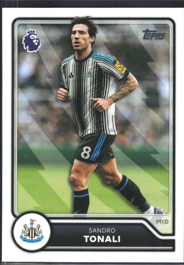 2026-27 Topps Premier League #209 Sandro Tonali – framsida