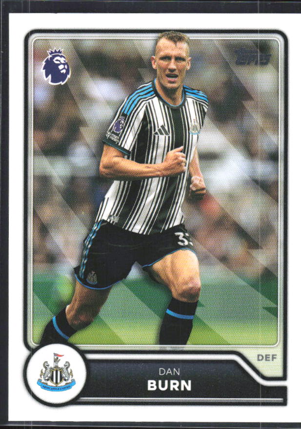 2026-27 Topps Premier League #207 Dan Burn – framsida