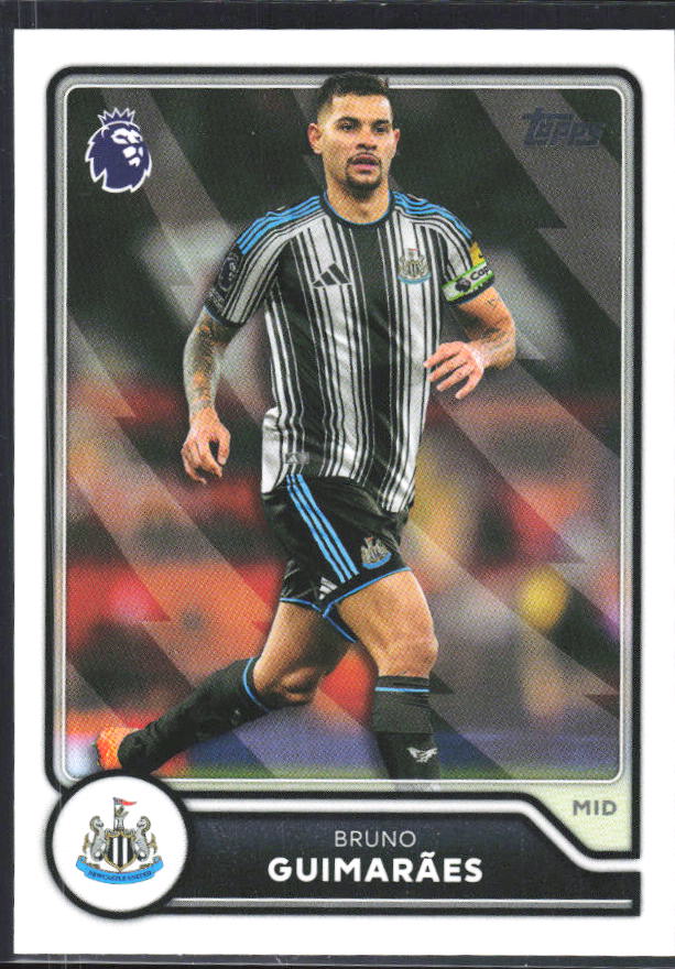2026-27 Topps Premier League #211 Bruno Guimarães – framsida