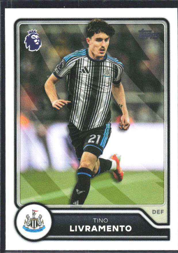 2026-27 Topps Premier League #205 Tino Livramento – framsida