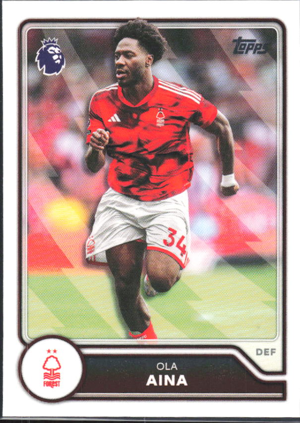 2026-27 Topps Premier League #222 Ola Aina – framsida