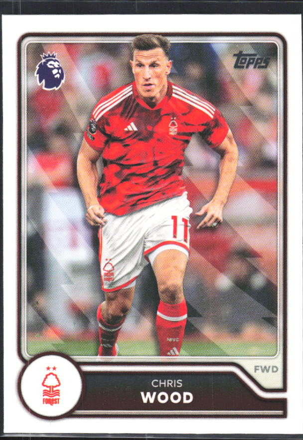 2026-27 Topps Premier League #230 Chris Wood – framsida