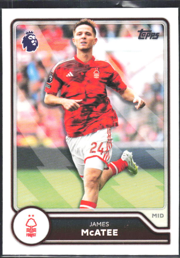 2026-27 Topps Premier League #223 James McAtee – framsida