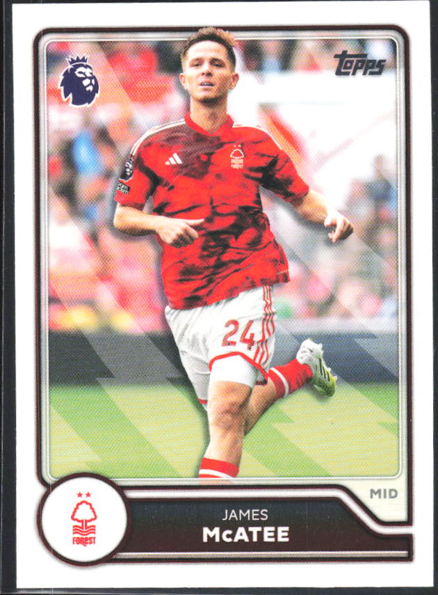 2026-27 Topps Premier League #223 James McAtee – framsida