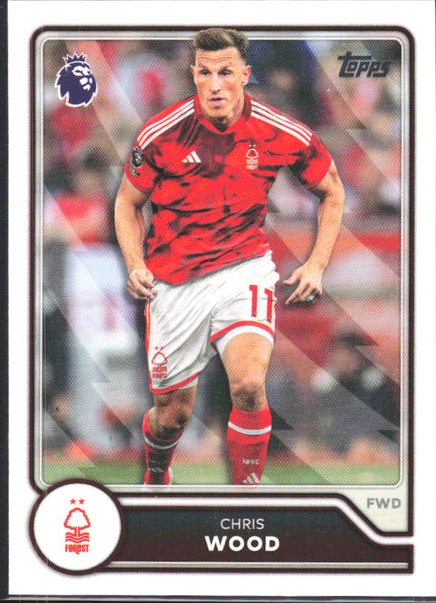 2026-27 Topps Premier League #230 Chris Wood – framsida