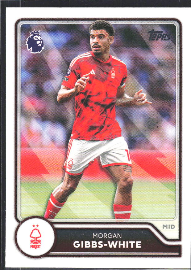 2026-27 Topps Premier League #225 Morgan Gibbs-White – framsida