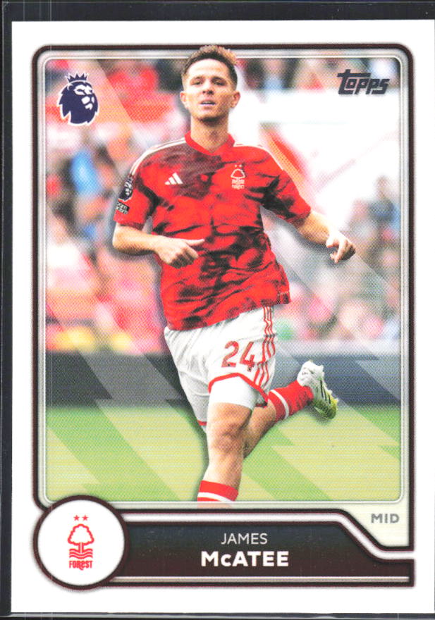 2026-27 Topps Premier League #223 James McAtee – framsida