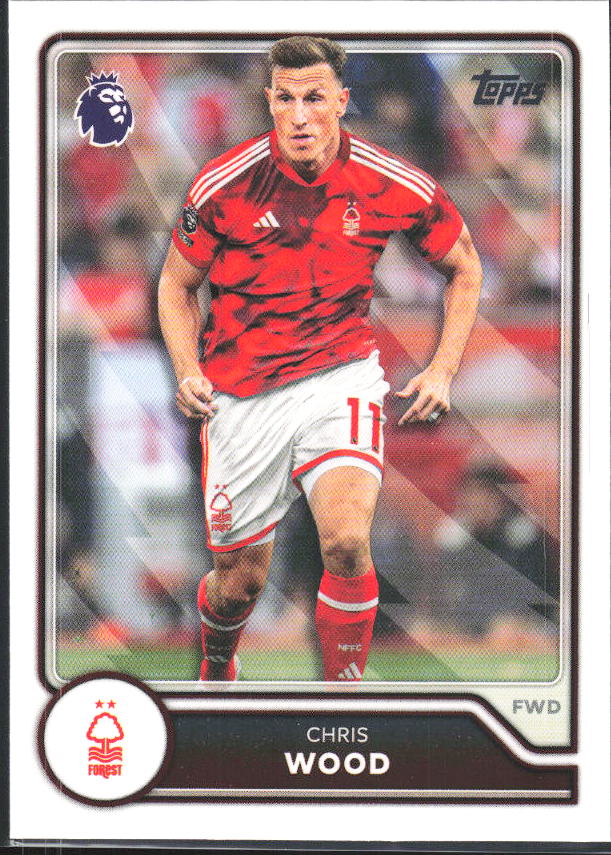 2026-27 Topps Premier League #230 Chris Wood – framsida
