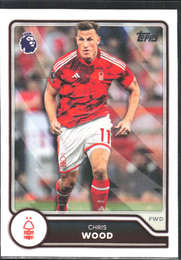 2026-27 Topps Premier League #230 Chris Wood – framsida