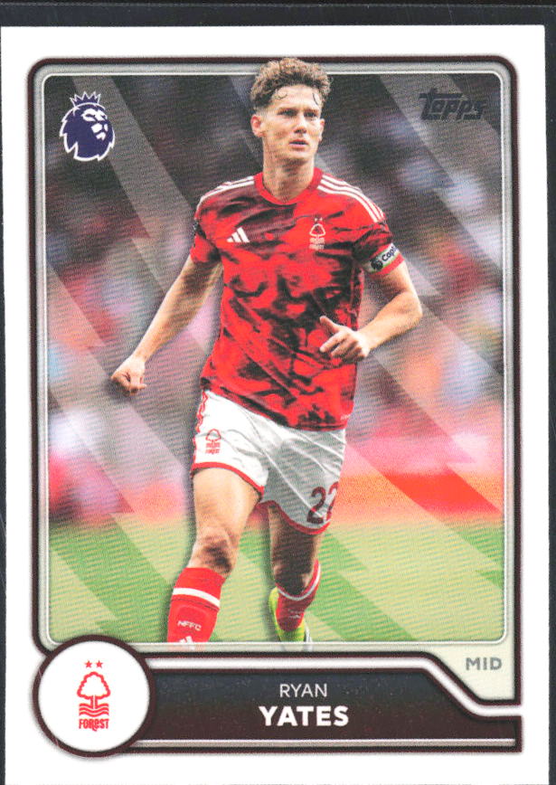 2026-27 Topps Premier League #226 Ryan Yates – framsida
