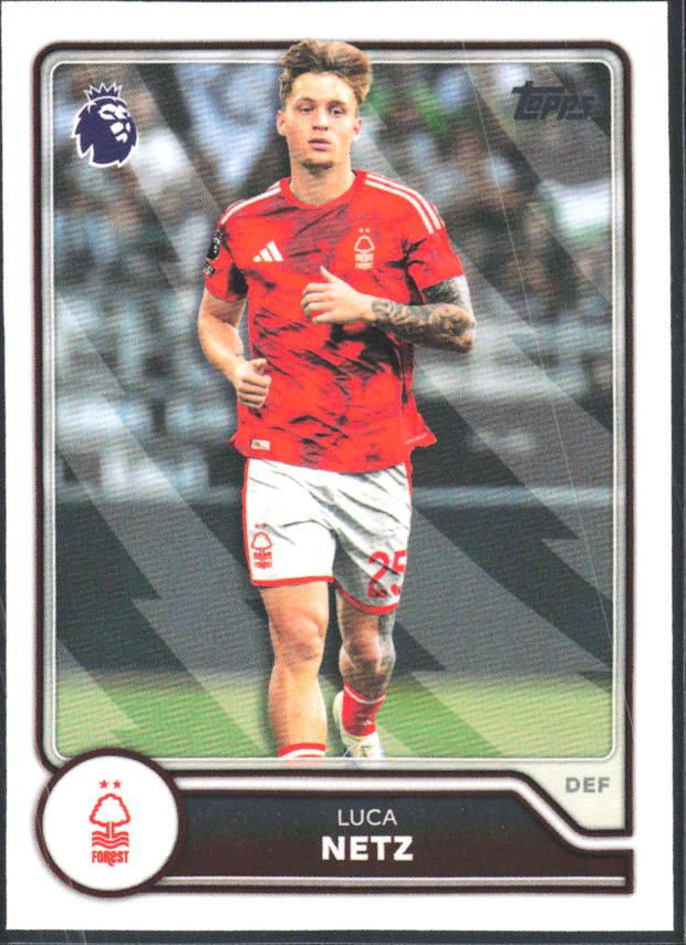 2026-27 Topps Premier League #220 Luca Netz – framsida