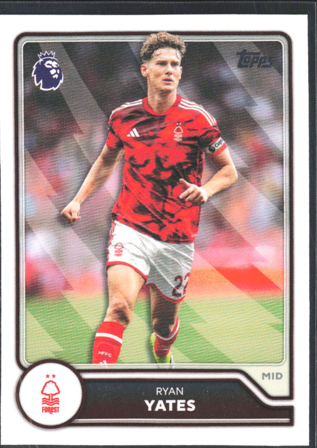 2026-27 Topps Premier League #226 Ryan Yates – framsida