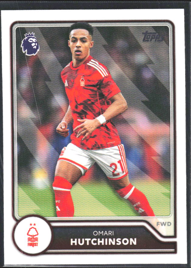 2026-27 Topps Premier League #227 Omari Hutchinson – framsida
