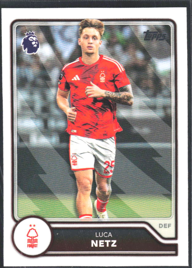2026-27 Topps Premier League #220 Luca Netz – framsida