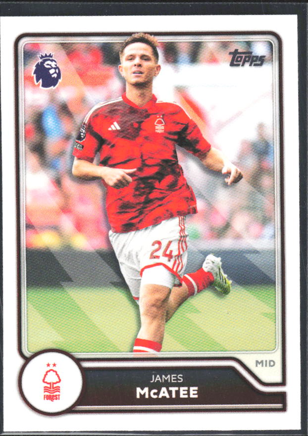 2026-27 Topps Premier League #223 James McAtee – framsida