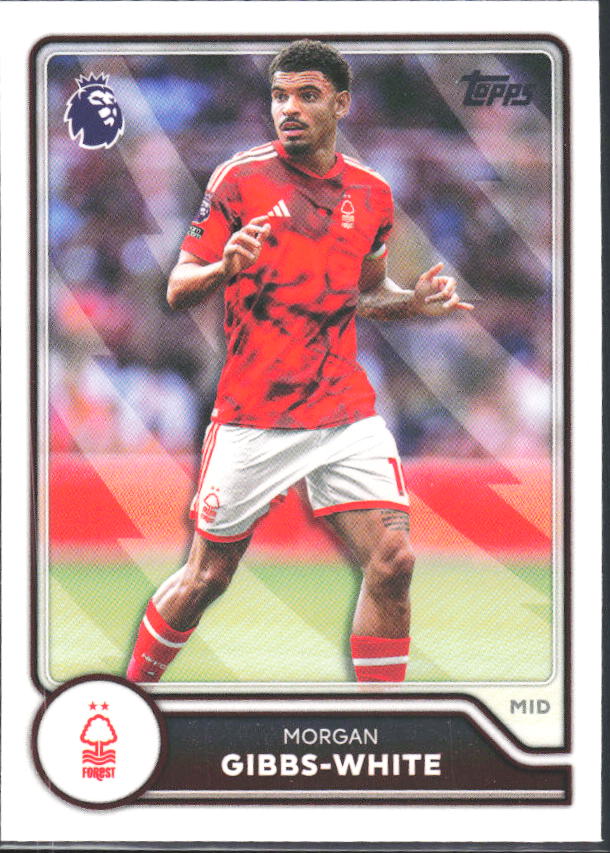 2026-27 Topps Premier League #225 Morgan Gibbs-White – framsida