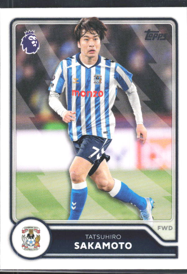 2026-27 Topps Premier League #270 Tatsuhiro Sakamoto – framsida