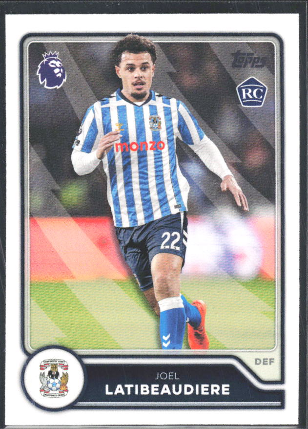 2026-27 Topps Premier League #263 Joel Latibeaudiere – framsida