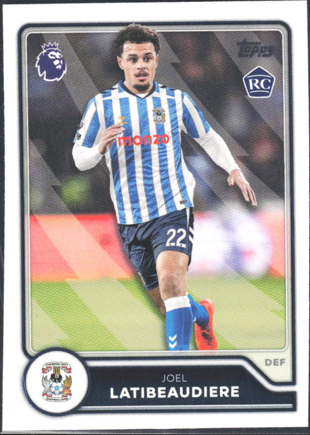 2026-27 Topps Premier League #263 Joel Latibeaudiere – framsida