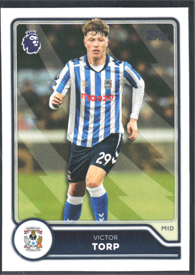 2026-27 Topps Premier League #265 Victor Torp – framsida