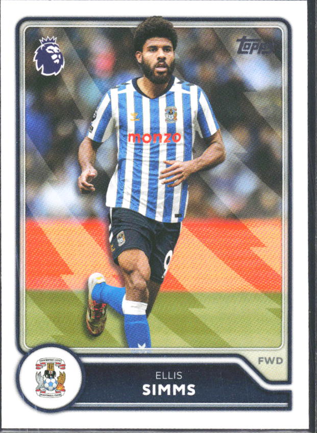 2026-27 Topps Premier League #268 Ellis Simms – framsida