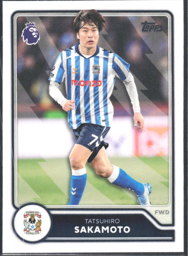2026-27 Topps Premier League #270 Tatsuhiro Sakamoto – framsida