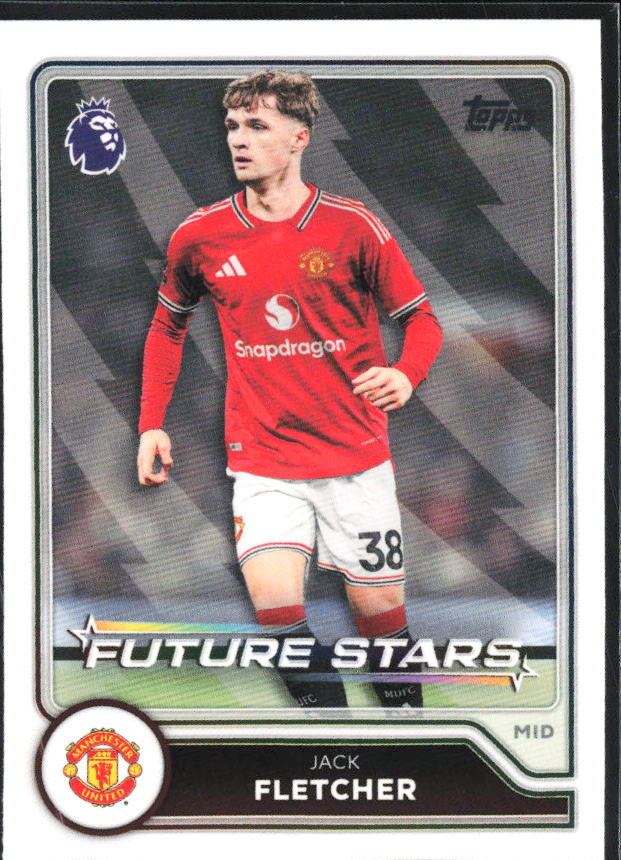 2026-27 Topps Premier League #17 Jack Fletcher Future Stars – framsida