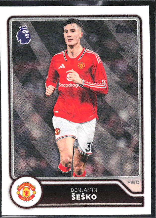 2026-27 Topps Premier League #202 Benjamin Šeško – framsida