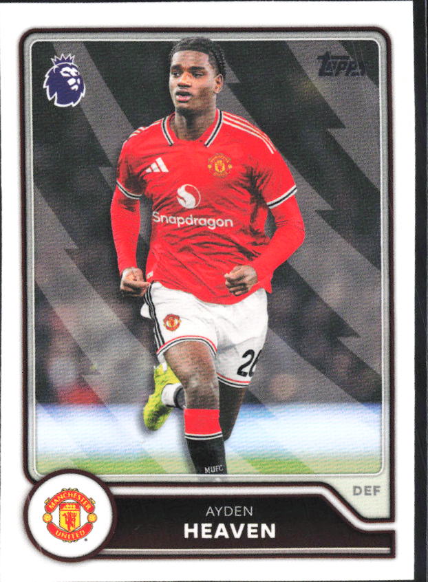 2026-27 Topps Premier League #192 Ayden Heaven – framsida