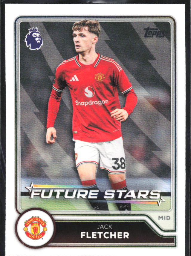 2026-27 Topps Premier League #17 Jack Fletcher Future Stars – framsida