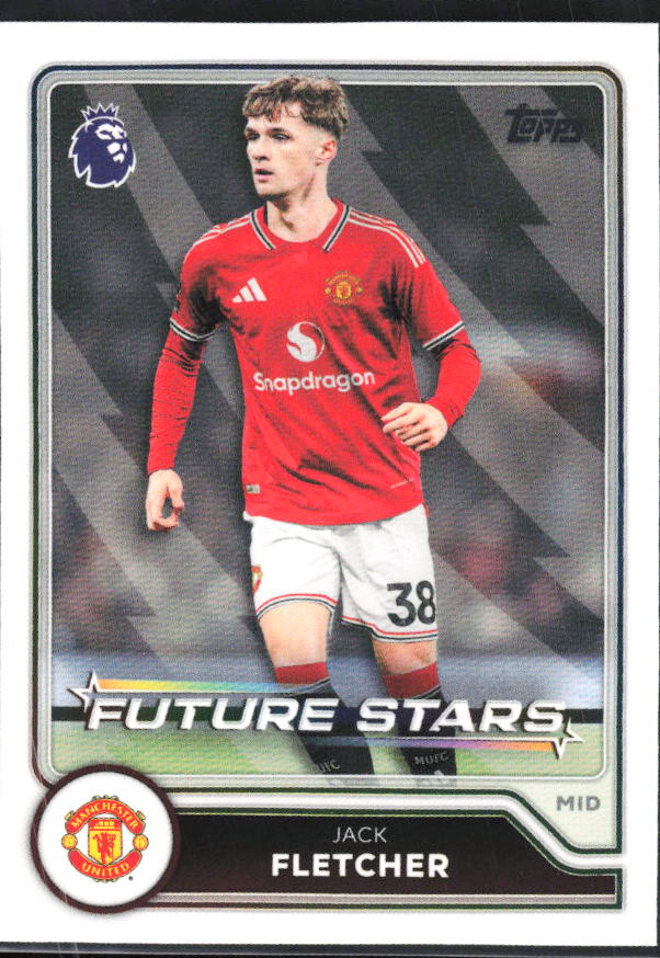 2026-27 Topps Premier League #17 Jack Fletcher Future Stars – framsida