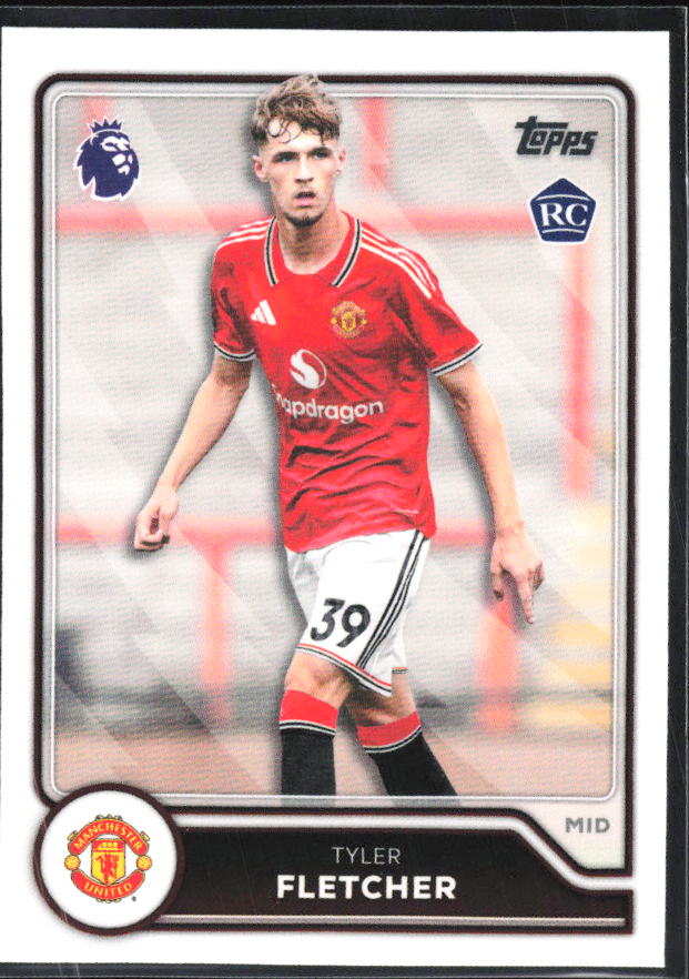 2026-27 Topps Premier League #197 Tyler Fletcher – framsida