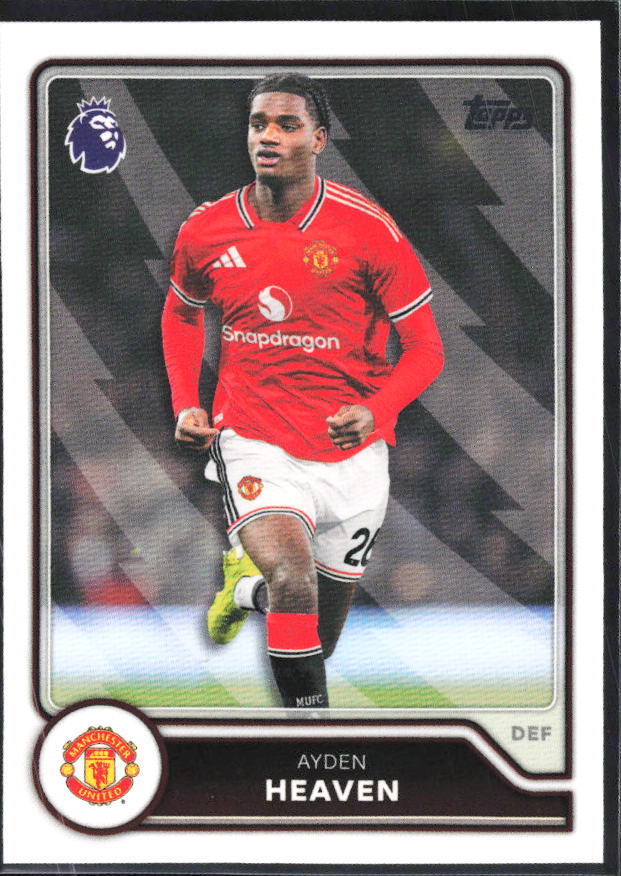 2026-27 Topps Premier League #192 Ayden Heaven – framsida