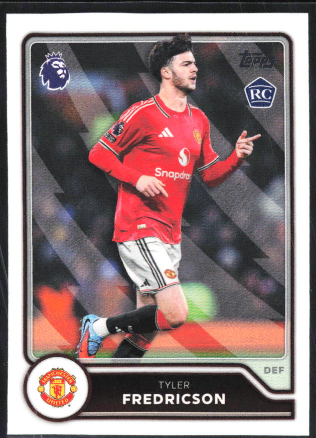 2026-27 Topps Premier League #189 Tyler Fredricson – framsida