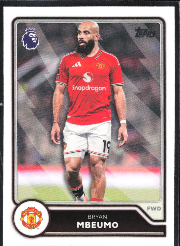 2026-27 Topps Premier League #201 Bryan Mbeumo – framsida