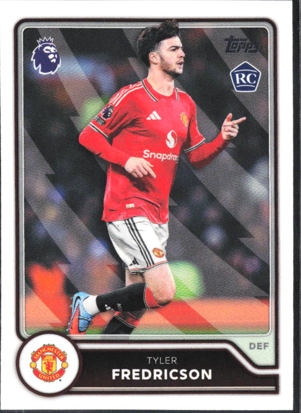 2026-27 Topps Premier League #189 Tyler Fredricson – framsida