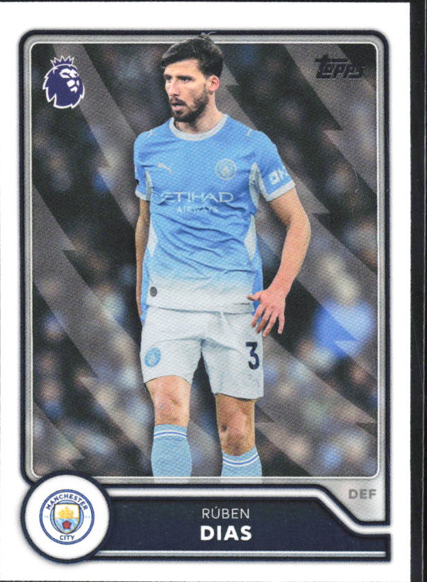 2026-27 Topps Premier League #176 Rúben Dias – framsida