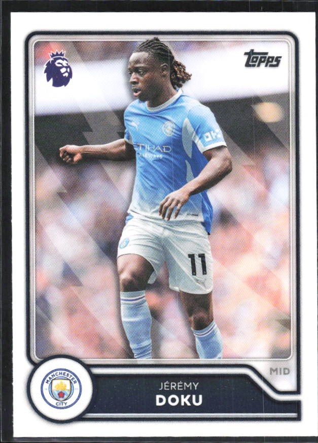 2026-27 Topps Premier League #182 Jérémy Doku – framsida