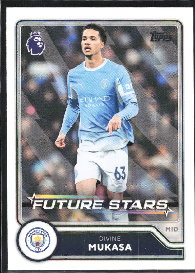 2026-27 Topps Premier League #16 Divine Mukasa Future Stars – framsida