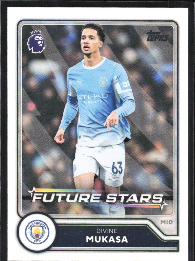 2026-27 Topps Premier League #16 Divine Mukasa Future Stars – framsida