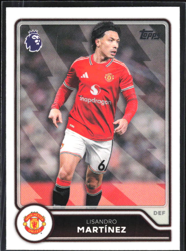 2026-27 Topps Premier League #191 Lisandro Martínez – framsida