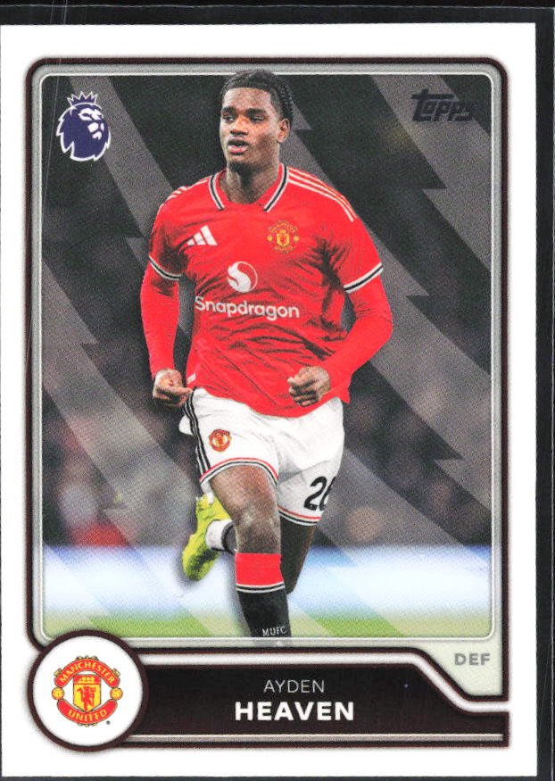 2026-27 Topps Premier League #192 Ayden Heaven – framsida